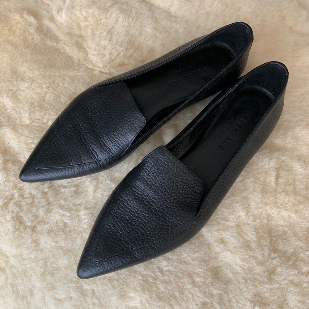 Everlane The Boss Flat in Black Size 7